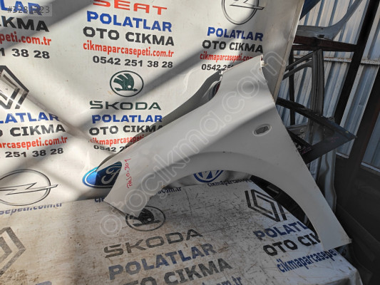 Peugeot 301 ön sol çamurluk Orjinal beyaz