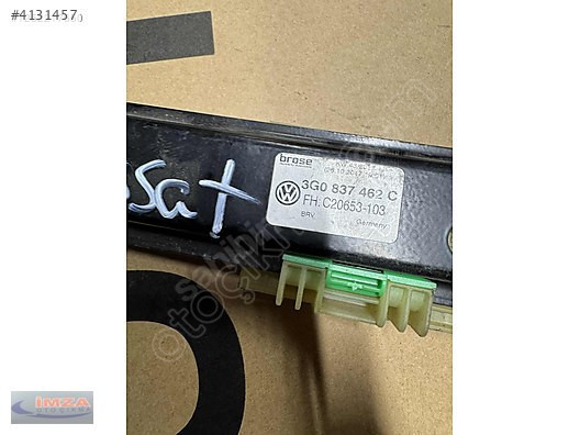 3G0837462C PASSAT B8 SAĞ ÖN CAM MEKANİZMASI