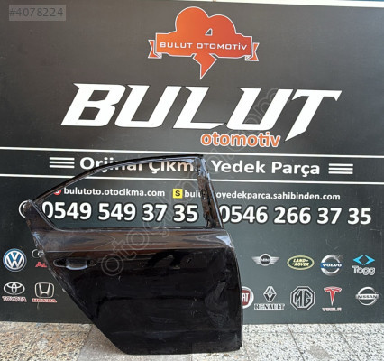 Skoda octavia sağ arka kapı siyah 2013-2019