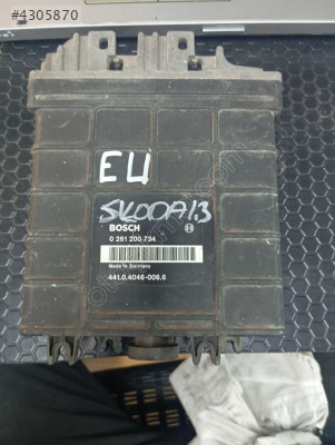 0261200734 SKODA FAVORİT 1.3 MOTOR BEYNİ