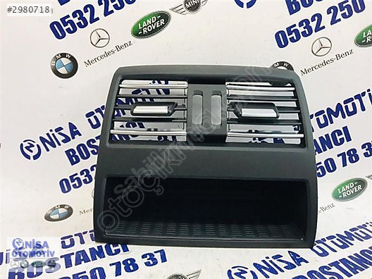 BMW 5 SERİSİ F10 ORTA ARKA HAVLANDIRMA IZGARASI NİKELAJLI SIFIR