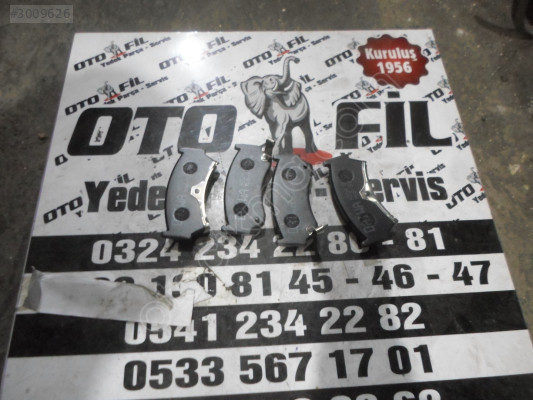 NİSSAN ALMERA 2000-2003 (825NSN1202M) ÖN BALATA SIFIR DAIWA