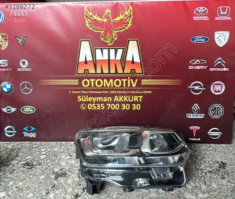 CITROEN BERLİNGO ORJİNAL ÇIKMA SAG  FAR