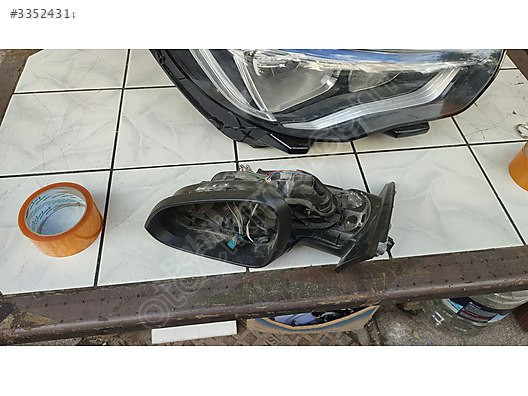 OPEL INSİGNİA A SOL AYNA GÖVDESİ KATLANIR TİP ÇIKMA ORJİNAL YEDE