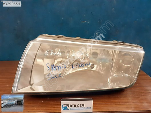 OTO CEM DEN SKODA FABİA 2000 2008 ÇIKMA SOL FAR