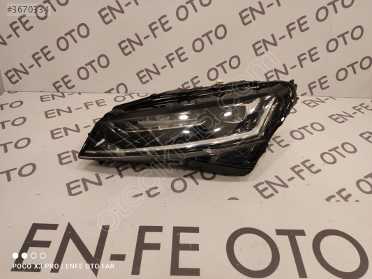 SKODA SUPERB LED XENON SOL FAR CRYSTAL LİGHTİNG   /