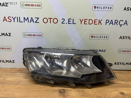 OCTAVİA SAĞ FAR ORJİNAL DÜZ TİP OEM:5E1941016
