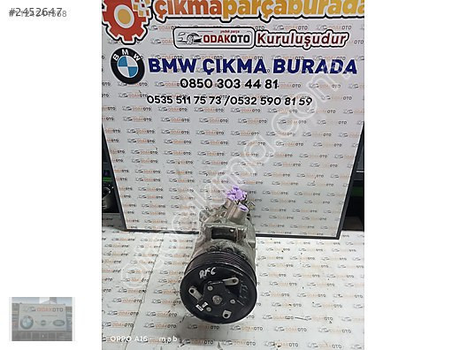VW Tiguan 2.0 Tdi DFG Kullanılmış Klima Kompresörü