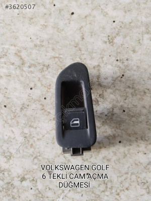 VOLKSWAGEN GOLF 6 ORJİNAL TEKLİ CAM AÇMA DÜĞMESİ