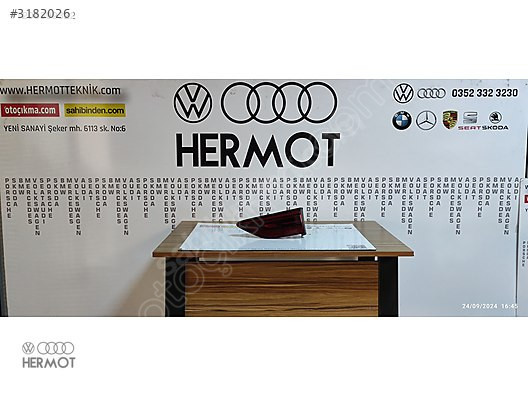 5H0945094C BARCHA MARKA SAĞ İÇ STOP LAMBASI GOLF VIII (SIFIR)