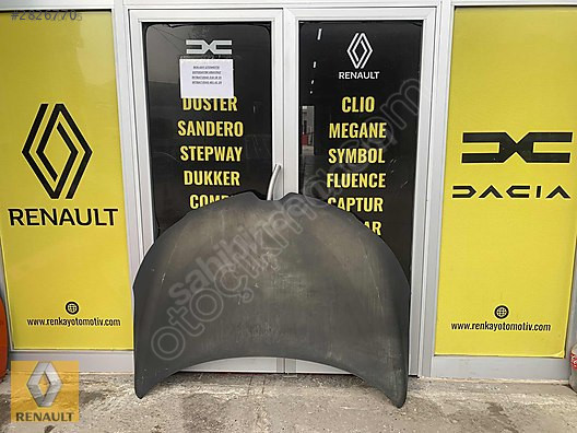 Renkay Oto - Renault Kadjar Orjinal Sıfır Motor Kaputu