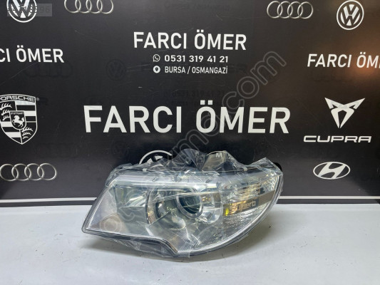 SKODA SUPERB 2007-12 SOL ÖN FAR SIFIR MERCEKLİ SUPERB YAZILI