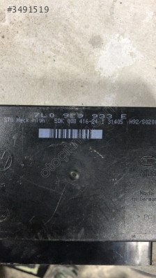 7L09E9933E- 7L0959933E VW Tranporter Touareg Porsche Konfor beyni