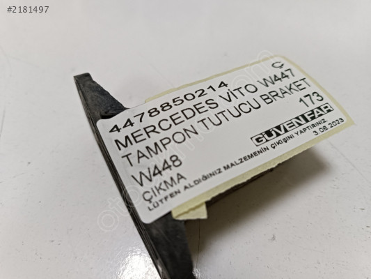 MERCEDES VİTO W447 W448 TAMPON TUTUCU BRAKET 4478850214 Ç