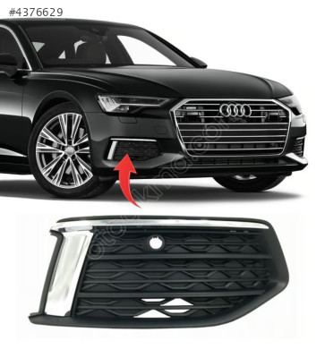 4K0807648C AUDİ A6 QUATRO S LİNE  2019-2024 SİS KAPAGI KROMLU SAĞ