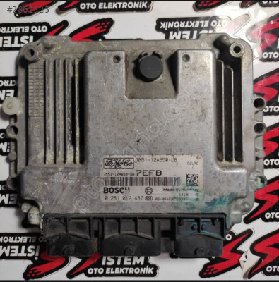Ford Focus 1.6 TDCI Motor Beyni 7M51-12A650-UB 0281012487