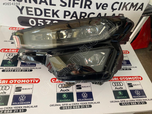 SKODA KODİAQ 2022 2025 SOL FAR 566941035 - 566941035A ORJ CIKMA