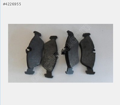 VOLKSWAGEN ARKA FREN BALATASI LT-35 97-- 2D0698451