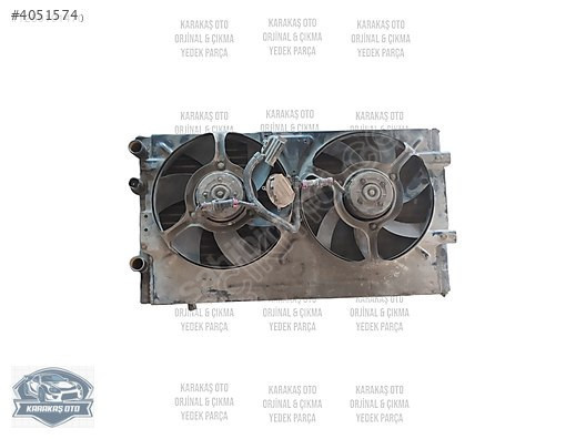 VOLKSWAGEN CADDY RADYATÖR FAN SET ORJİNAL ÇIKMA 6K0121283A