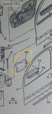 citroen c3 ön kapı darbe emicisi sol 9331 Z3