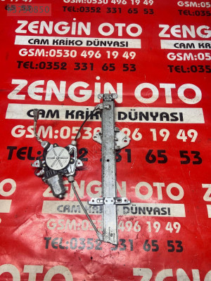 Honda Jazz Sol Arka Cam Krikosu Motorlu
