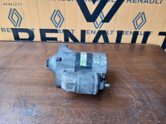 Renault clio 2 clio 3 marş motoru 1.2 16 valf 8200369521e