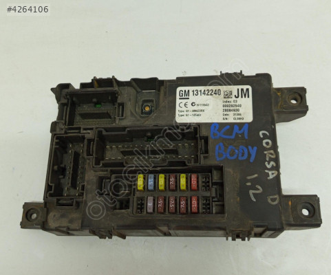 opel corsa d 2008 1.2 bcm beyni/modülü (son fiyat)