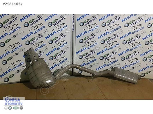 MERCEDES C SERİSİ W204 C180 KASA KOMPLE EGZOZ ORJ ÇIKMA