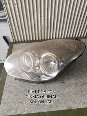 FİAT DOBLO 3 ÇIKMA ORJİNAL SOL ÖN FAR