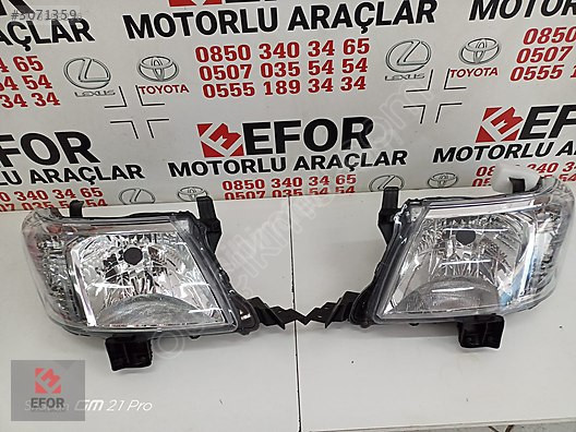TOYOTA HİLUX SIFIR SOL FAR 12-14 OEM NO: 81150-0K400