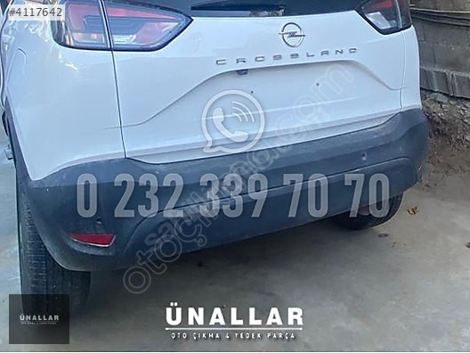2022 OPEL CROSSLAND ARKA TAMPON | ÜNALLAR OTO ÇIKMA |