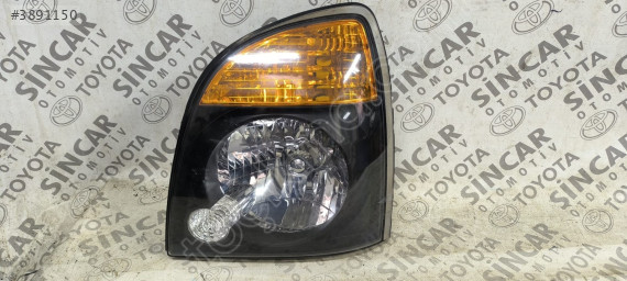 SİNCAR OTO'DAN HYUNDAİ H100 SOL FAR ORJİNAL ÇIKMA