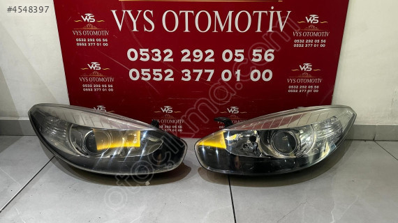 Renault Fluence Mercekli Orj Sağ Sol Takım Far