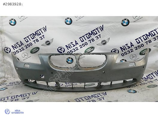 BMW 5 SERİSİ E60 KASA ÖN TAMPON MAKYAJSIZ ORJ 51117033694