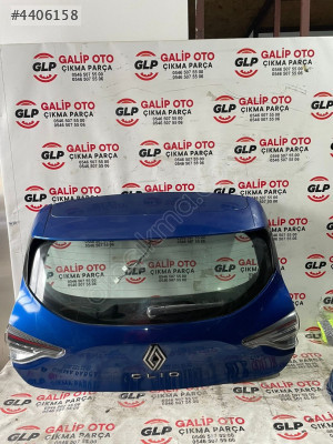 RENAULT CLİO 5 EVOLUTİON BAGAJ KAPAĞI BOŞ DEMİR MAVİ ORJİNAL ÇIKM