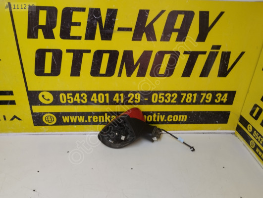 963025724R RENAULT CLİO 4 KIRMIZI SOL DIŞ AYNA ORJ ÇIKMA RENKAY