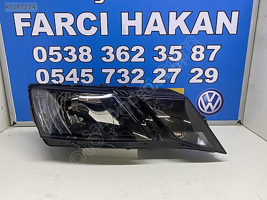 SKODA OKTAVİA ORJİNAL SAĞ FAR