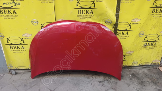 OPEL CROSSLAND MOTOR KAPUTU KIRMIZI ÇIKMA ORJİNAL YEDEK PARÇA
