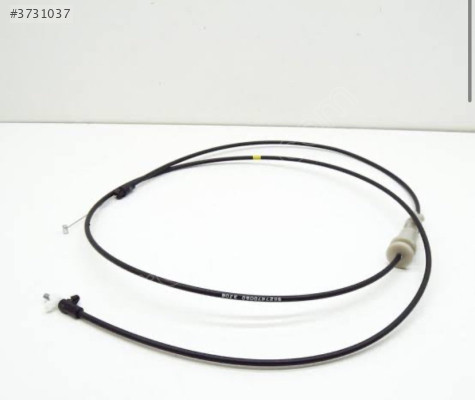 Peugeot 208 motor kaput açma halatı 9827470080