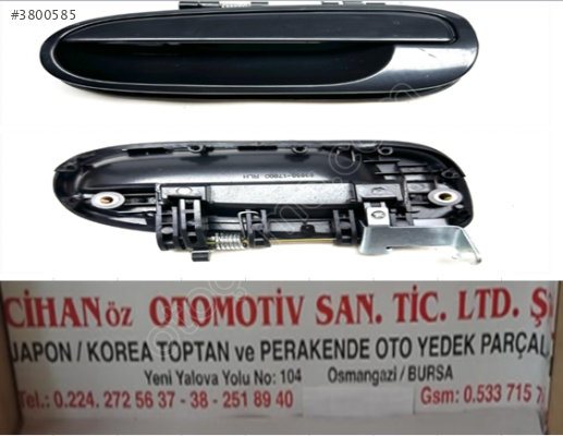 HYUNDAİ MATRİX DIŞ KAPI KOLU ARKA SAĞ-SOL 2001-2010 83650-17000