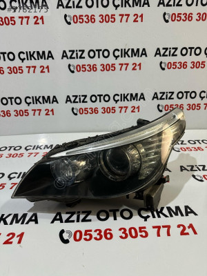 E60 SOL ÖN FAR ORJİNAL ÇIKMA