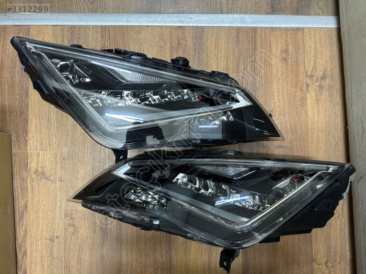 Seat LEON Ledli Beyinli Sağ Sol Far Lambası 2013-2016 5F1941007A