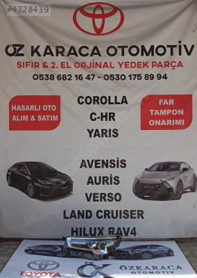 2020-2025 TOYOTA HİLUX ÇIKMA ORİJİNAL ÖN FAR