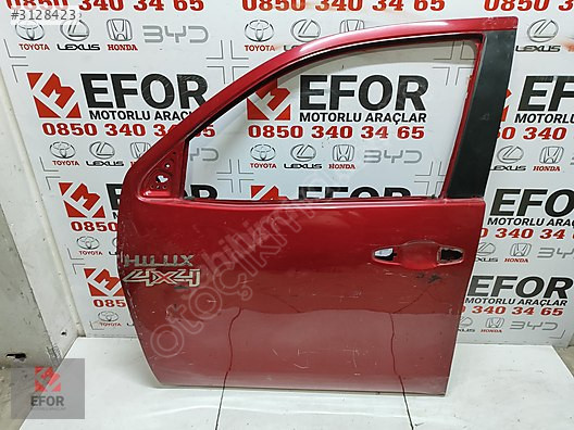 TOYOTA HILUX SOL ÖN KAPI ÇIKMA ORJİNAL YEDEK PARÇA 16-24