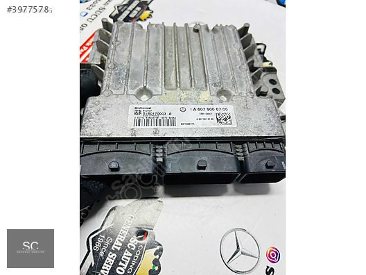 MERCEDES A180 DİZEL MOTOR BEYNİ A6079010100 S180170003 A SID307