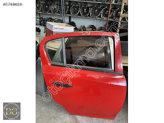 Opel Corsa D Modeli İçin Sağ Arka Kapı - Çıkma Parça