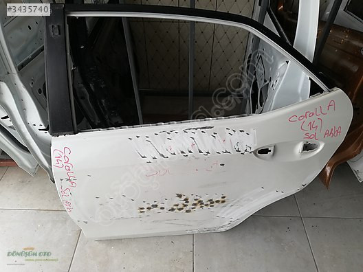 TOYOTA COROLLA ÇIKMA KAPI SOL ARKA 2013 -