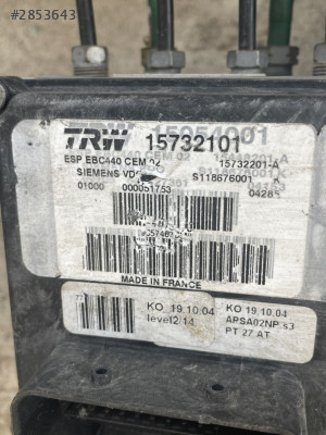 15732101 - 9657462080 - S118676001 PEJO 407 ABS BEYNİ ORJİNAL