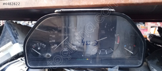 BMW e34 kilometre saati