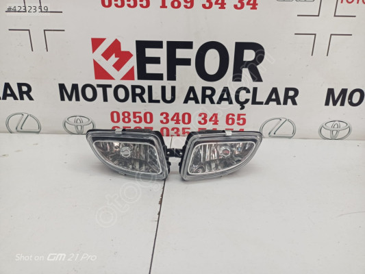 TOYOTA COROLLA SIFIR SAĞ SOL SİS FAR 00-01 OEM:81210-12160